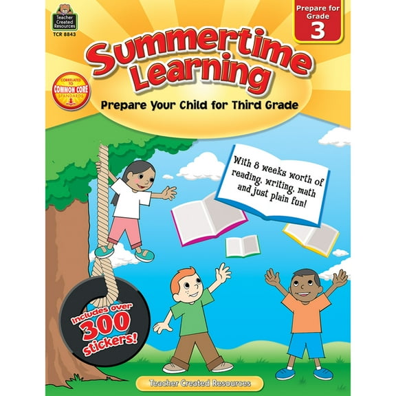 TCR8843 - Summertime Learning, Gr 3 by Teacher Created Resources