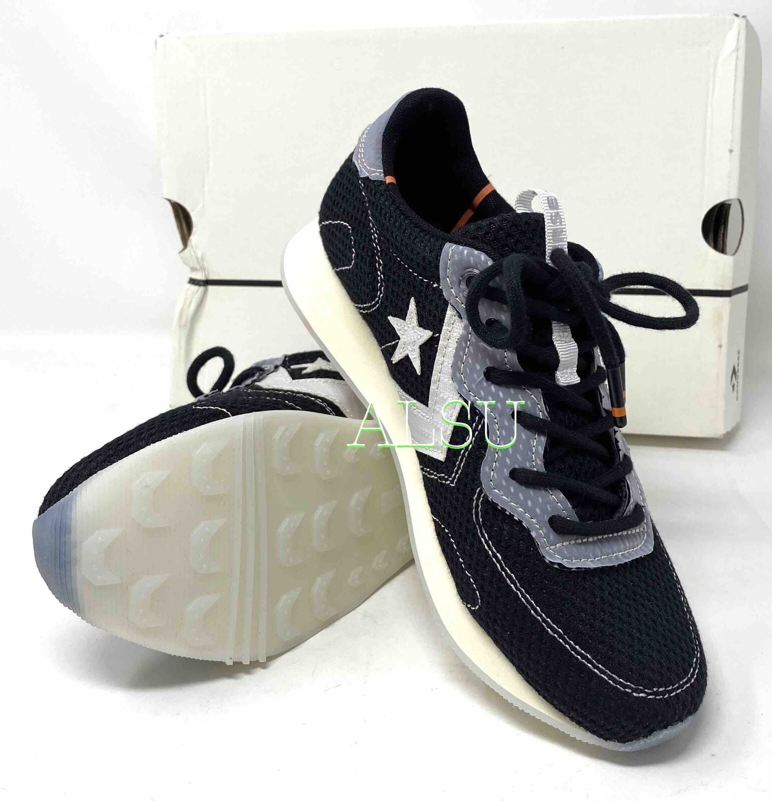 Converse thunderbolt black hotsell