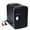 Matte Black, variant on Uber Appliance Uber Chill 4 Liter 6-Can Portable Mini Fridge, Blue - Thermoelectric
