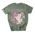 thumbnail image 2 of Mahjong Social Club Graphic T-Shirt, Funny Mahj Game Night Tee, Mahjong Player Gift, 2 of 4