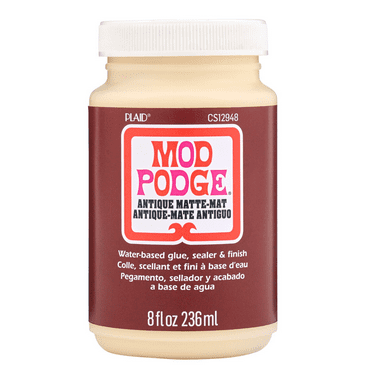 Mod Podge Antique Matte Decoupage Finisher and Sealer, 8 fl oz