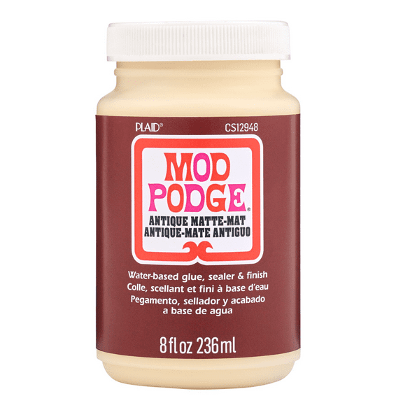 Mod Podge Antique Matte Decoupage Finisher and Sealer, 8 fl oz