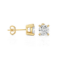 thumbnail image 3 of GSI Certified RD 1.00 Carat (CTTW) Diamond Studs In 14K Yellow Gold (I-J/I1-I2) With Push Back Post By Jolene Jarrett., 3 of 6