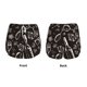 thumbnail image 3 of Balery Wine Seamless Pantalones cortos deportivos para mujer con forro y dos bolsillos, elásticos, para entrenamiento, gimnasio, yoga-X-Large, 3 of 7