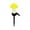 Yellow, variant on Meitianfacai Cute Solar Mushroom Lights Outdoor Garden Stake Lights, Waterproof Solar Lighting for Outdoor Decoration