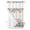 Dark Red, variant on No Hook Shower Curtain with Snap-in Liner, Pink Spring Floral Waterproof Fabric Bathroom Curtains, Elegant Flowers Farmhouse Botanical Wooden Bath Curtains & Mesh Top Window Stand Up Stall 36"x72"