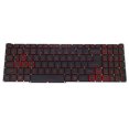 thumbnail image 2 of Matsuzay Teclado para computadora portátil, componente de computadora, accesorio de entrada, reemplazo de teclado de diseño sensible de EE. UU. para Juegos de teclado y mouse para computadora, 2 of 6