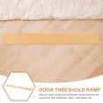 thumbnail image 3 of Mobutofu Threshold Ramp For Doorways Wood Indoor Use Compact Brown 1Set, 3 of 8