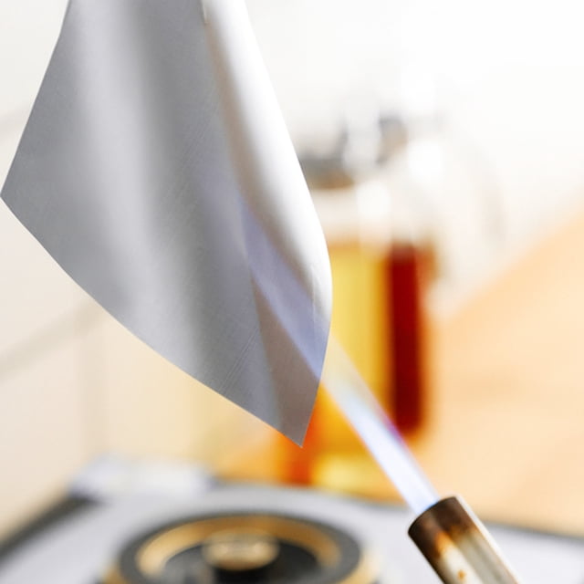 Estera de limpieza para estufa de gas, 6 piezas Almohadilla para estufa de gas Almohadilla para cocina a gas Protector para estufa de gas Compacto y liviano Jadeshay A