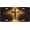 Black, variant on God is Love 1 John 4 16 Heart Floral Christian Faith Decorative Front License Plate, Novelty Vanity Tag, Aluminum, 4-Hole, 6 x 12 Inch