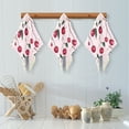 thumbnail image 5 of 6 Pieces Thickened Double Polyester Fleece Kitchen Towel - 28x28cm Strongly Absorb Water & Oil Stain Removal，A Cherry Pattern, 5 of 8