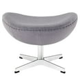 thumbnail image 3 of Modway Glove Wool Upholstered Ottoman, Multiple Colors, 3 of 4