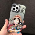 thumbnail image 3 of One Anime Pieces funda de teléfono Luffys para Apple iPhone 15 Pro Max 14 Pro 13 12 11 Pro Max 14 Plus, cubierta protectora a prueba de golpes, 3 of 5