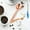 rose gold, variant on Fancyes Tablespoon Teaspoon,Long Handle Multipurpose Coffee Measuring Spoon,Measuring Scoops for Beans,Loose Leaf,Tea,Espresso,Baking black