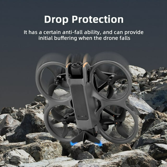 Ala Trasera para Accesorios de Modificación de Drones Avata 2 Hebilla Anti-Liberación de Batería Que Reduce la Resistencia y el Flujo de Aire B