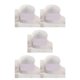 thumbnail image 2 of Wosthever Cárdigan tejido de 50g, hilo de 3 hebras, bufanda tejida a mano, suéter, gorro, boina, chal de hilo, suministros de tejer para el hogar Type2 NO2 Wosthever CBP164119, 2 of 4