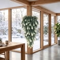 thumbnail image 6 of Tyidzon 30.7" Christmas Teardrop Swag, Artificial Pine Branches Teardrop Door Swag for Winter Wall Home Decor, 6 of 7