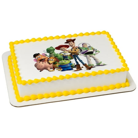 Toy Story 4 7 5 Round Sheet Image Cake Topper Edible Birthday