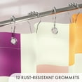 thumbnail image 5 of CAILDANL Shower Curtain, Washable Cloth Black Shower Curtain Sets with 12 Shower Curtain Hooks, Fabric Rustic Black and White Striped Shower Curtain, Farmhouse Bathroom Shower Curtain, 72x72 Inches, 5 of 9