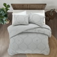 thumbnail image 2 of Grace Living Tylen 2pc Twin/Twin XL Comforter Set, Grey, 2 of 6