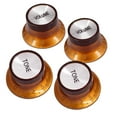 thumbnail image 1 of Electric Guitar Accessory 2 2 Volume Knobs Button for ST SQ Accs, 1 of 6