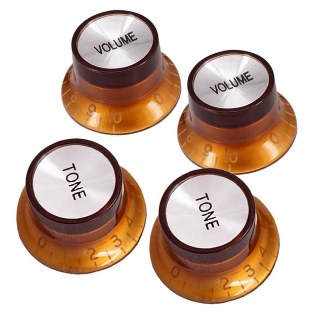 Electric Guitar Accessory 2 2 Volume Knobs Button for ST SQ Accs