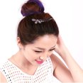 thumbnail image 3 of 2pcs Plastic Hair Clip Combs Rhinestone Hair Side Combs Non-slip Bangs Clip (Random Style), 3 of 7