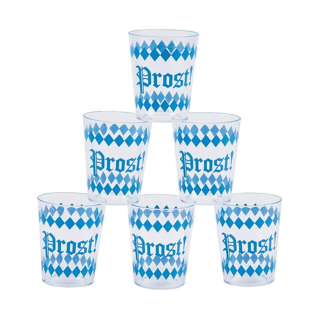 Fun Express OKTOBERFEST PLASTIC SHOT GLASSES - Party Supplies - 50 Pieces