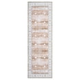 thumbnail image 7 of Geetinfly 2*10FT Area Rugs 2*10 Runner Rug Vintage Washable Runner Rug Non Slip Distressed Rug Floral Foldable Thin Rug for Hallway Kitchen Bedroom Orange Light brown tone, 7 of 7