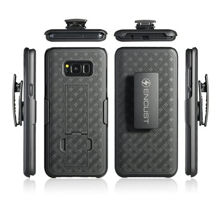 For Samsung Galaxy S8 Plus/S8 Slim Carbon Fiber Shockproof Encust Case Cover