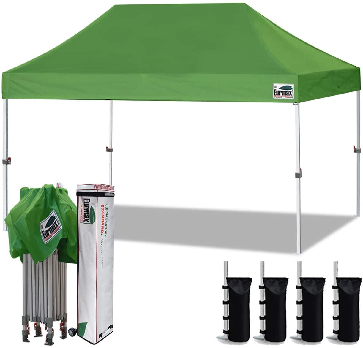 Eurmax 10'x15' Ez Pop Up Canopy Tent Commercial Instant Canopies with