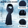 thumbnail image 3 of COOPLUS Mens Winter Warm Knit Beanie Hat Touchscreen Gloves Neck Scarf Set Best Gifts for Men, 3 of 6