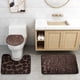 thumbnail image 4 of Fiudx Liquidación De Decoración Del Hogar Por Menos De $5 Alfombra De Baño De 3 Piezas, Alfombra De Bañera Antideslizante Súper Suave Y Alfombra De Baño Absorbente, Alfombra De Baño, Alfombra De Baño, 4 of 7