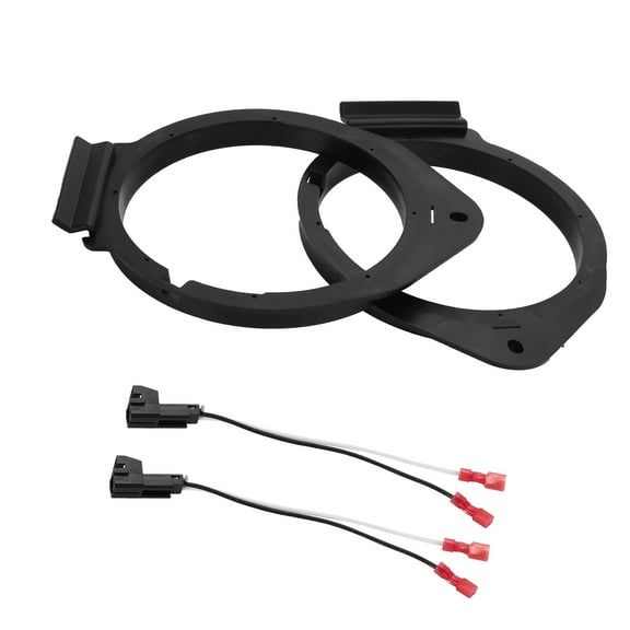 Unique Bargains Speaker Spacer Ring Tweeter Speaker Spacer Adator for Chevrolet Camaro 1993-2002 for 6.5'' ABS 2 Set