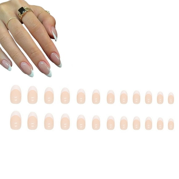 Instant Manicure Solution, Easy Application Press on Nails for Almond Acrylic Style, Perfect for Salon-Quality Look Without Leaving Home