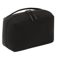 thumbnail image 4 of JIYE Home Nylon Electronics Organizer Bag with Multiple Compartments for Travel, Black, 8.07 x 4.72 x 3.54 in, 1 Pack, 4 of 7