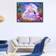 thumbnail image 3 of Pintura de diamante 5D DIY Taladro redondo completo Animal Kit Rhinestone Decoración del hogar FLhrweasw Nuevo, 3 of 9
