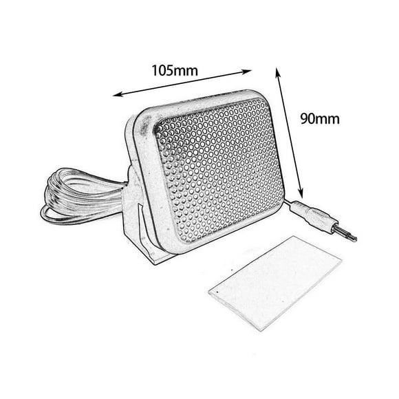 Mini External Speaker NSP - For Yaesu For Kenwood For ICOM For Motorola Ham Radio CB Hf Transceiver External Speaker