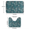 thumbnail image 3 of Yiaed Modern Excavator Print Bathroom Mat Set 2 Pieces Mat Anti-Skid Pad Ultra Soft and Absorbent Bathroom Bath Mat Contour Bath Rugs for Toilet Base, 3 of 6