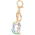 thumbnail image 1 of Letter Keychain,26 Letters A-Z Decorative Letter Keychain,Name Keychain for Women Girls Men Teenager Gift, 1 of 2