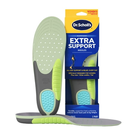 Dr. Scholl's ® Extra Support Insoles for Women, Size 6-11, 1 Pair, Trim to Fit Inserts