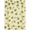 thumbnail image 1 of Homefires PP-JI007C 3 x 5 ft. Hanalei Palm Indoor Outdoor Area Rug, Blue, 1 of 1