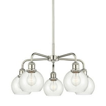 Innovations Lighting 516-5Cr-15-24 Athens Chandelier Athens 5 Light 24" Wide Chandelier -