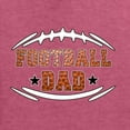 thumbnail image 2 of Wild Bobby, Football Dad, Sports, Men Graphic Tee, Vintage Heather Red, 4X-Large, 2 of 4