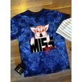 thumbnail image 3 of Corgi Miss You Tie Dye Crystal Men - Men , Navy, Xtra Large, 3 of 4