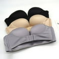 thumbnail image 7 of Strapless Bra Women Invisible Bras Push Up Bra Lingerie Backless Seamless Underwear, 7 of 7