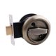 thumbnail image 2 of Double Sided Pull Ring Lock Elegant 201 Stainless Steel Pocket Door Latch, 2 of 9