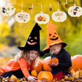 thumbnail image 7 of Large Size 7inch Wooden Halloween Thanksgiving Ornaments to Paint,Pumpkin Cutouts Unfinished DIY Blank Unfinished Pumpkin Wood Discs Ornament for Crafts Hanging Autumn Decorations 10PCS, 7 of 7