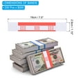 thumbnail image 2 of Uxcell Currency Band Bundles, 330 Packs Red Dollar500, 2 of 7