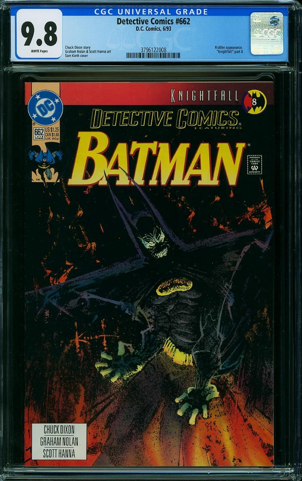 Cover of Detective Comics #662